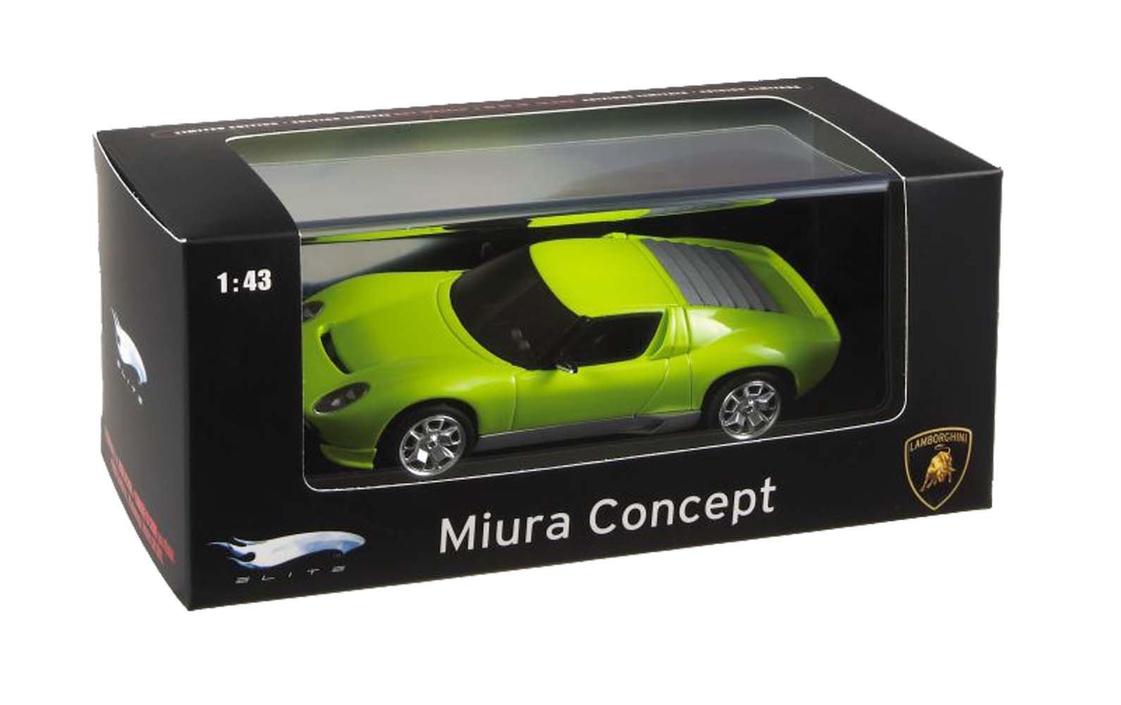 Amazon.com: Hot Wheels Elite Lamborghini Miura Concept Car - Green